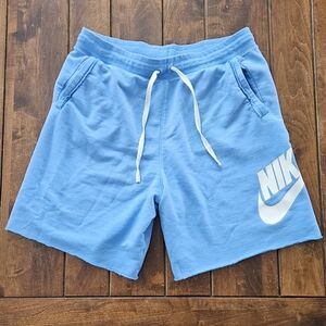 Nike Club Alumni Fleece Shorts Blue Men's XL